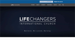 Desktop Screenshot of lifechangerschurch.com